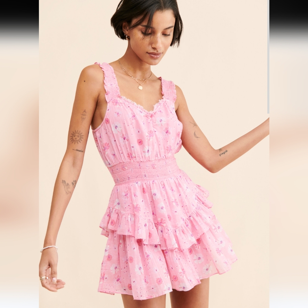 LoveShackFancy norelli mini dress